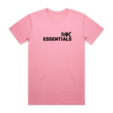 MK Essentials Premium-Mens T-Shirt Light-Pink