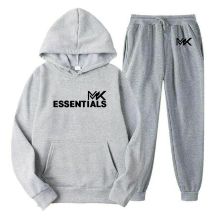 MK Essentials Premium Men's Tracksuit-Gray