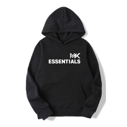MK Essentials black-hoodie-for-Men